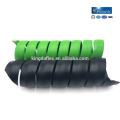 flexible abrasion resistant plastic sprial hydraulic hose protector